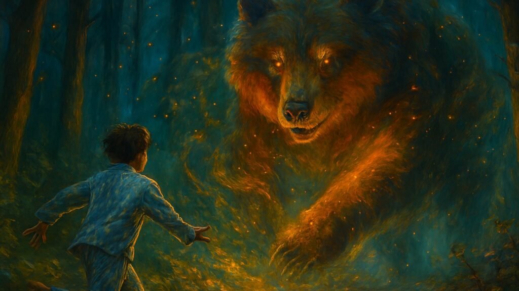 Being attacked by a bear in a dream